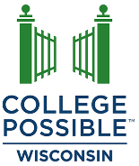 logo with text College Possible Wisconsin