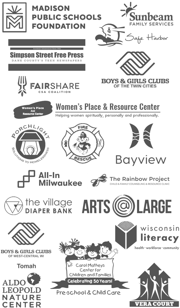 Good Neighbor Grant collage of recipient logos